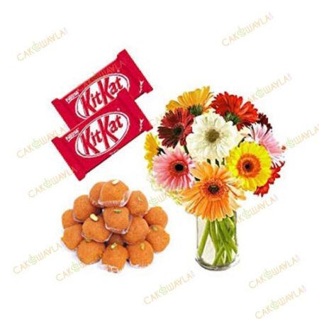 12-Gerberas-With-Chocolates