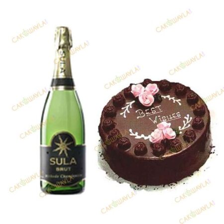 1Kg-Chocolate-Cake-N-Champagne