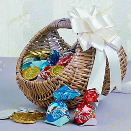 Basket Of Chocolaty Treats