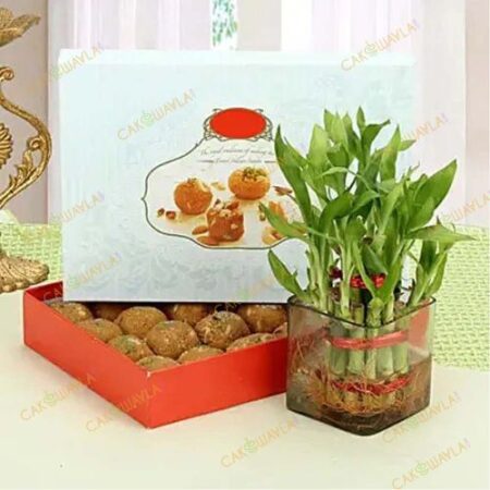 Besan Laddoo with Luck