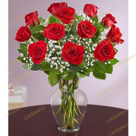 3 Dozen Pink & Red Rose