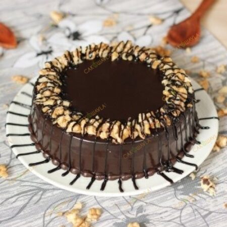 Exquisite Choco-Walnut Cake