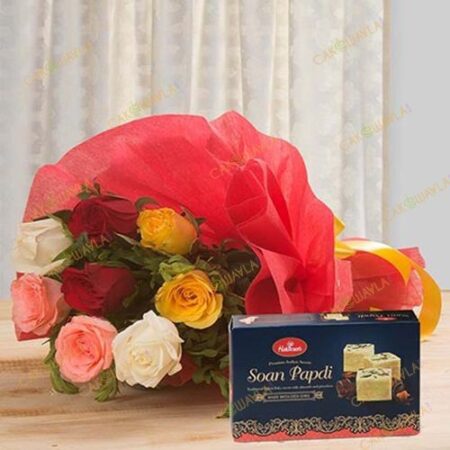 Flowers-With-Soan-Papdi