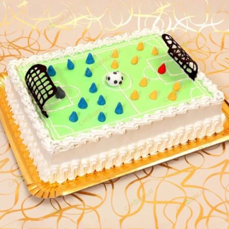 Football Ground Cake