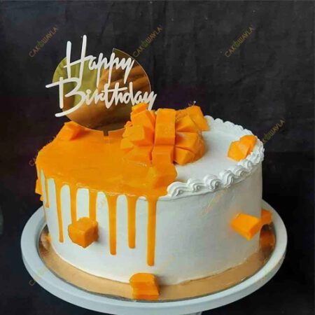 Mango-Birthday-Cake