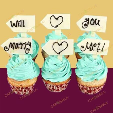 Marry me cupcake