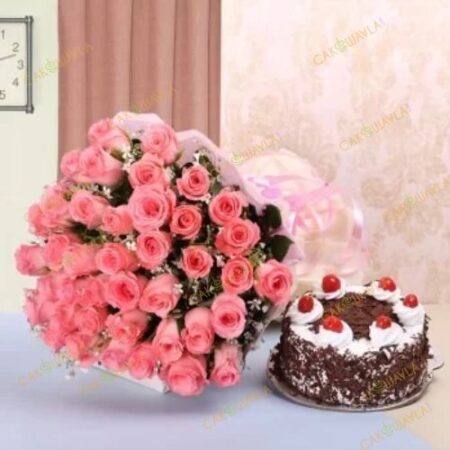 Rosy Glory Cake