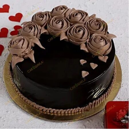 choco rose designer cake