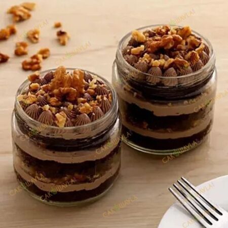 Yummy Choco Walnut Cake Jar set 2