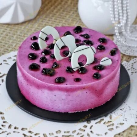 Exotic Blueberry Cake Eggless