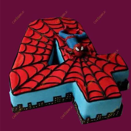 spider number cake