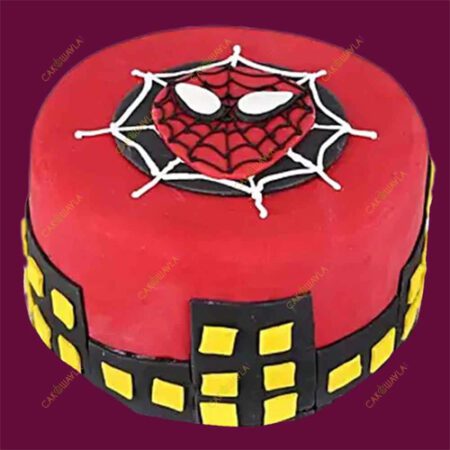 spiderman fondant