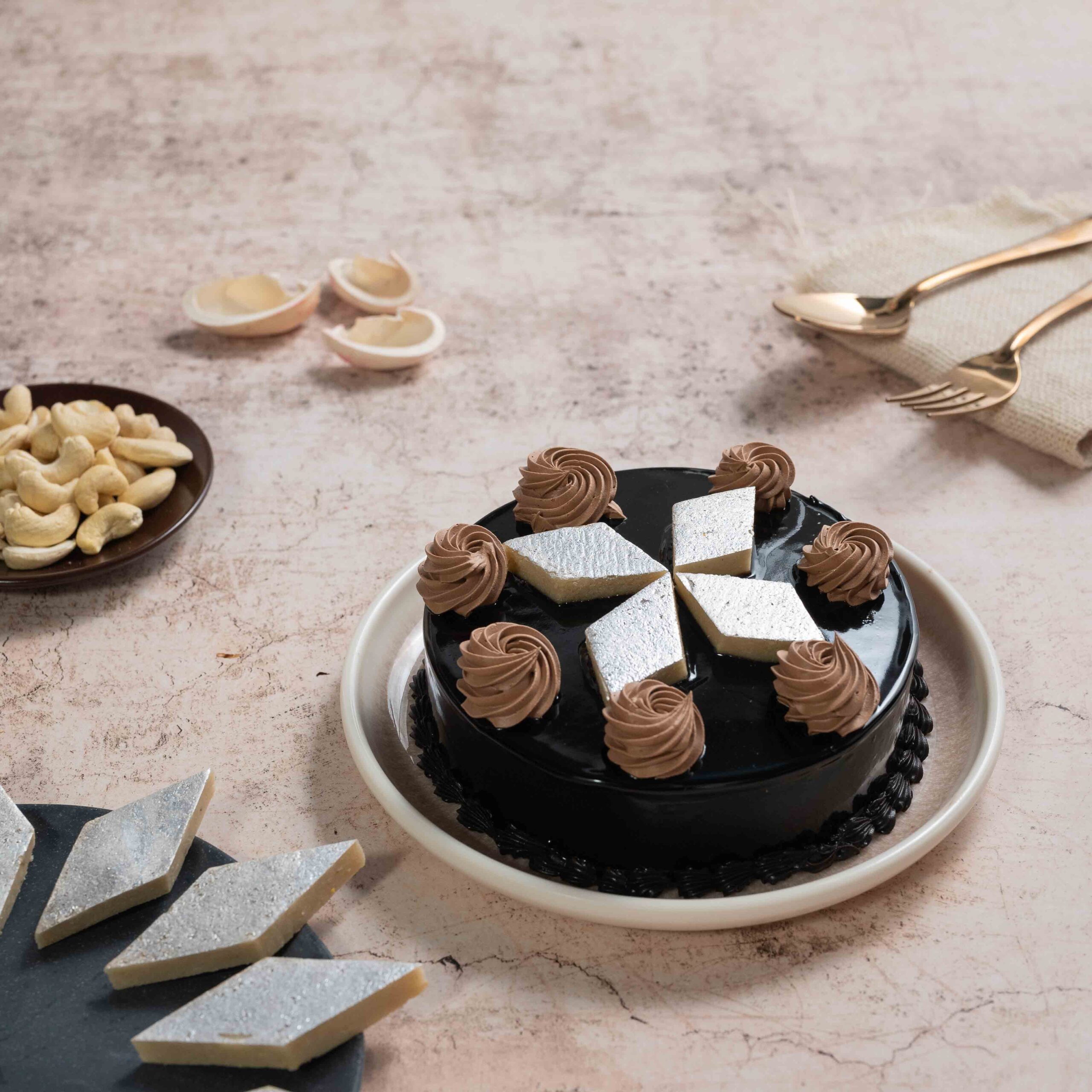 chocolate Kaju Katli - Image 2